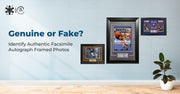 facsimile autograph framed photos
